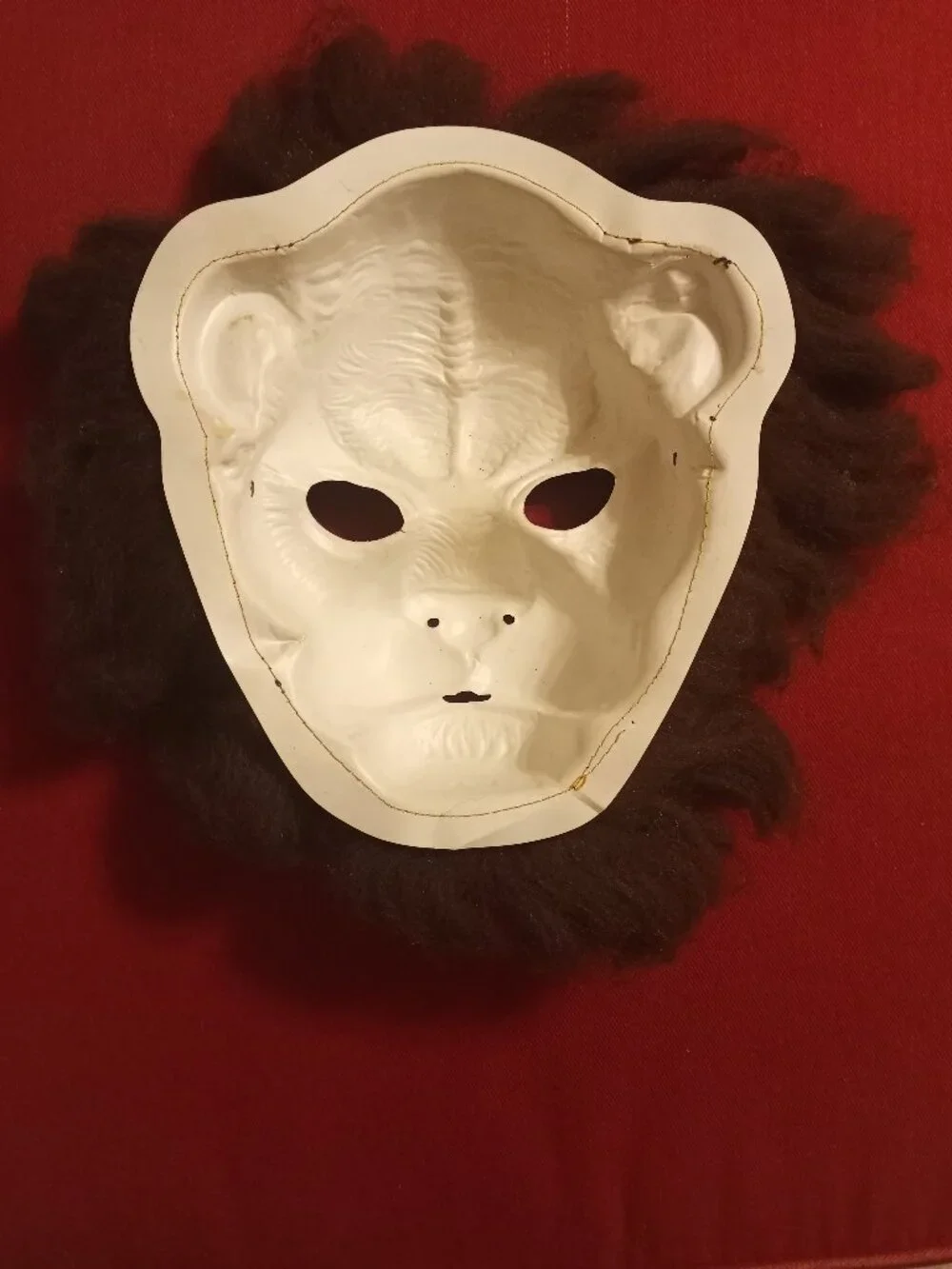 Vintage 70s Ben Cooper Lion Halloween Mask